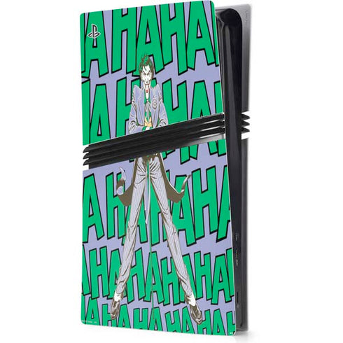 DC Comics The Joker Vintage pose pattern PS5 Pro Console Skin